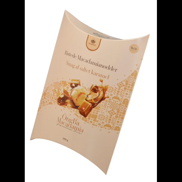Macadamian�dder - Smag af saltet karamel - 200g