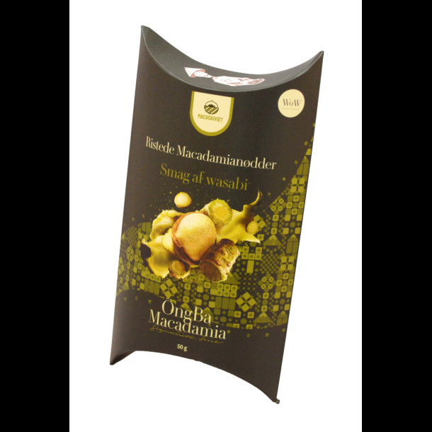 Macadamian�dder - Smag af wasabi - 50g